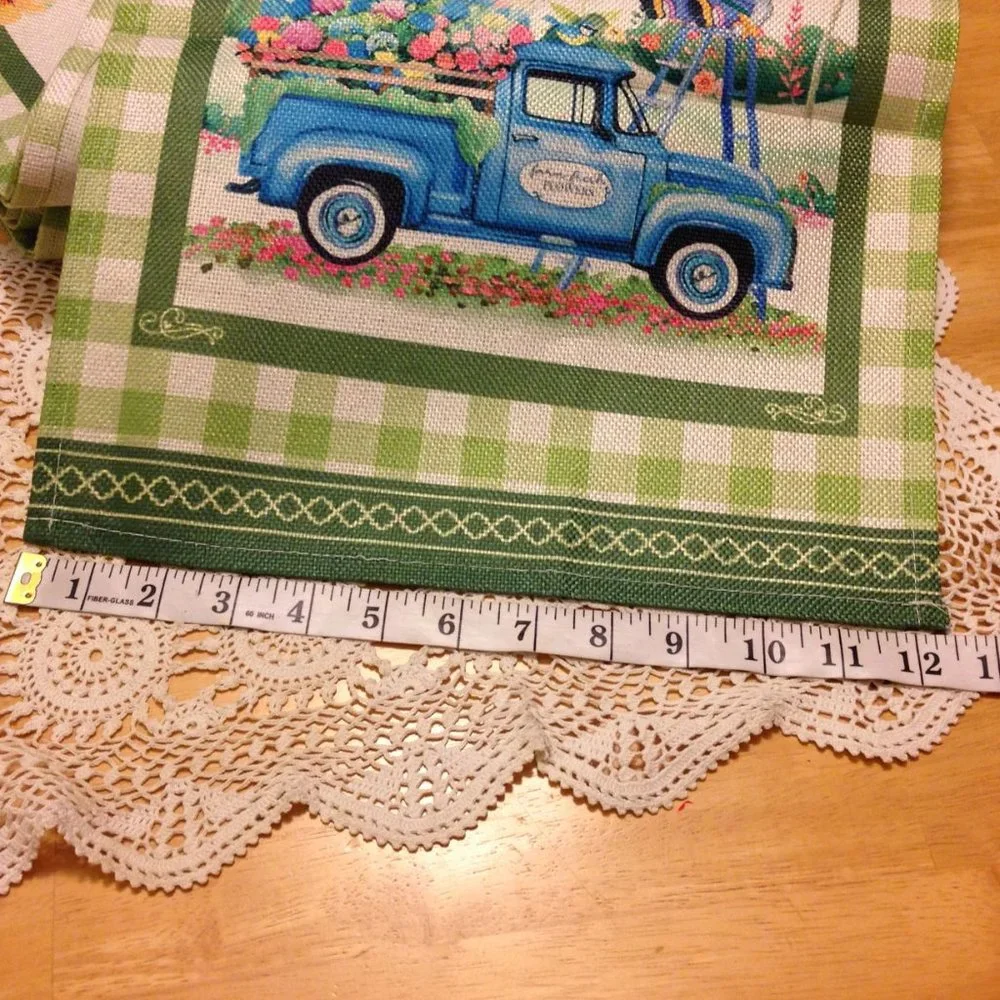 Spring Table Runner, Floral, Colorful 